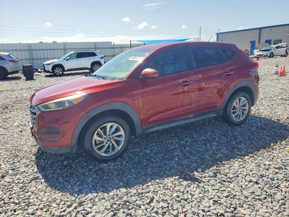 2018 Hyundai Tucson VIN KM8J23A48JU833553 COPART salvage auction — REAR END, Fl - Cert Of Title Slvg Rebuildable, sold $3,450 on 2026-07-10 (photo 1)