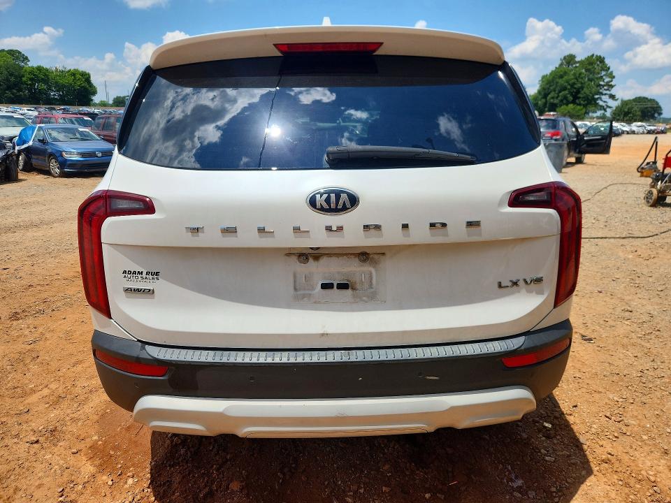 2021 Kia Telluride VIN 5XYP2DHC6MG096926 COPART salvage auction — FRONT END, Al - Cert Of Title-Salvage Title, sold $3,500 on 2026-07-29 (photo 6)