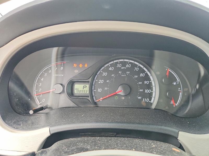 2012 Toyota Sienna VIN 5TDKK3DC5CS231132 COPART salvage auction — FRONT END, Il - Salvage Certificate, sold $2,100 on 2026-07-16 (photo 9)