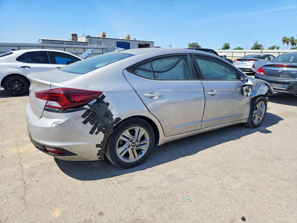 2020 Hyundai Elantra VIN KMHD84LF6LU011983 COPART salvage auction — FRONT END, Ca - Salvage Certificate, sold $1,850 on 2026-07-17 (photo 3)