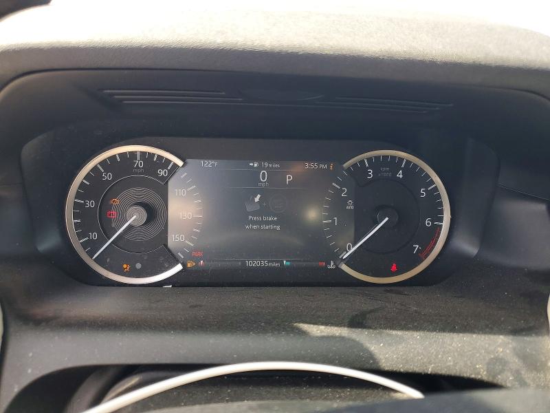 2020 Land rover VIN SALCJ2FX8LH835594 COPART salvage auction — FRONT END, Nv - Salvage Title, sold $3,350 on 2026-07-30 (photo 9)