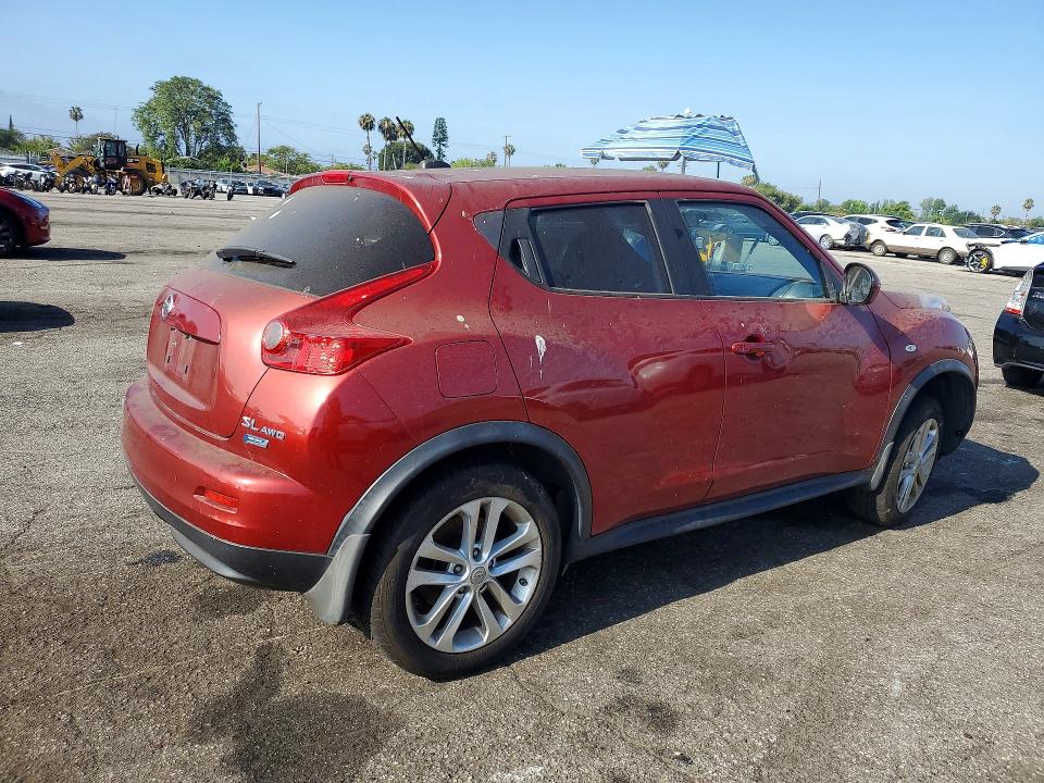 2012 Nissan VIN JN8AF5MVXCT120823 COPART salvage auction — REAR END, Ca - Salvage Certificate, sold $1,350 on 2026-07-28 (photo 3)