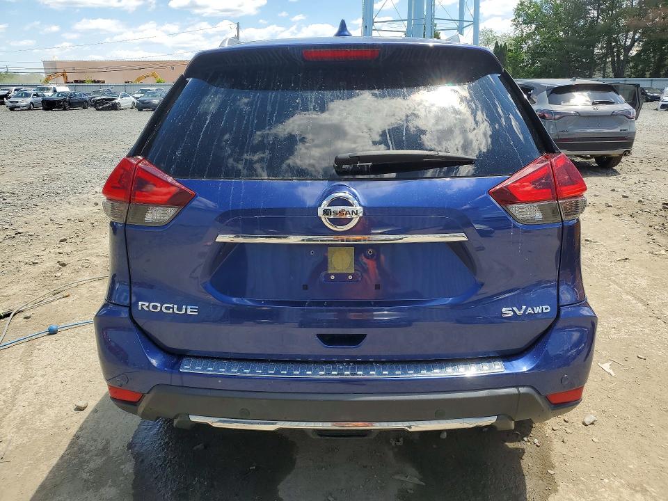 2019 Nissan Rogue VIN JN8AT2MVXKW382202 COPART salvage auction — BURN, Nj - Cert Of Title-Salvage, sold $825 on 2026-07-31 (photo 6)