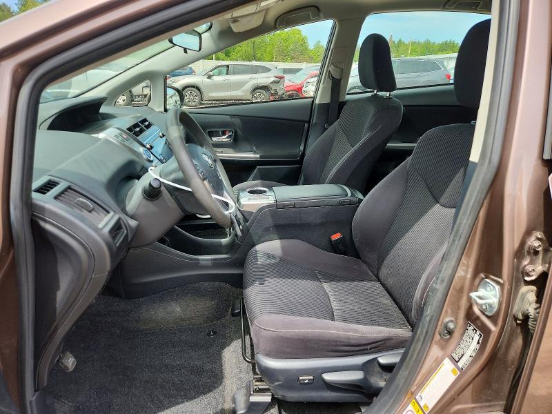 2015 Toyota Prius v VIN JTDZN3EUXFJ024492 COPART salvage auction — FRONT END, Il - Salvage Certificate, sold $5,800 on 2026-07-20 (photo 7)