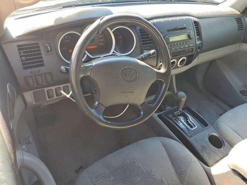 2008 Toyota Tacoma VIN 5TETX22N78Z517689 COPART salvage auction — FRONT END, Nc - Salvage Certificate Of Title, sold $275 on 2026-07-31 (photo 8)