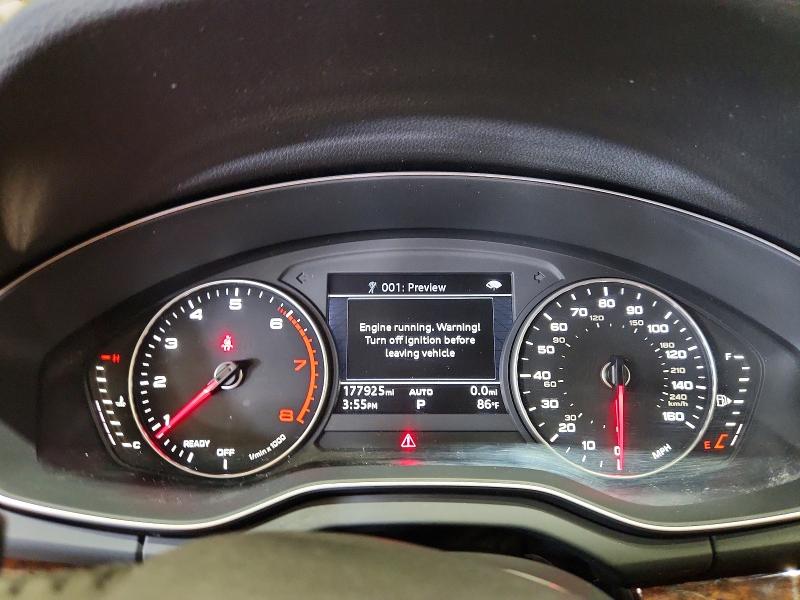 2018 Audi Q5 VIN WA1ANAFY1J2133617 COPART salvage auction — MINOR DENT/SCRATCHES, Ct - Certificate Of Title (P), sold $7,900 on 2026-07-30 (photo 9)
