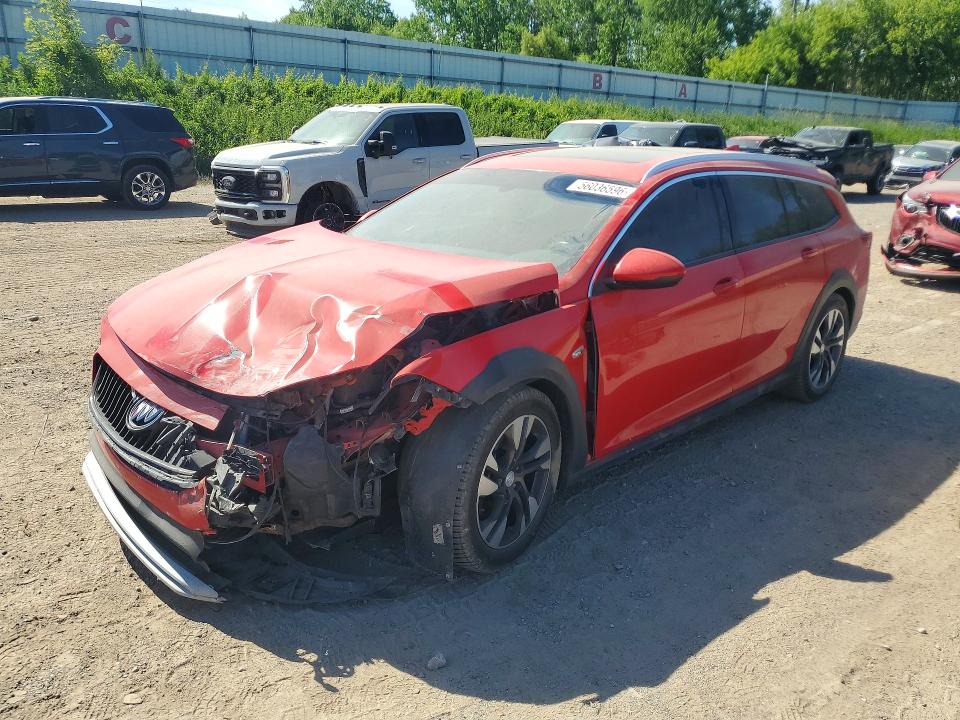2018 Buick Regal VIN W04GU8SX8J1151525 COPART salvage auction — FRONT END, Mi - Certificate Of Title, sold $1,150 on 2026-07-15 (photo 1)
