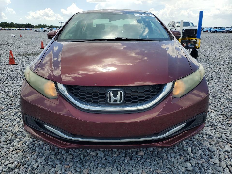 2015 Honda VIN 19XFB2F50FE093539 COPART salvage auction — REAR END, Fl - Certificate Of Title, sold $1,450 on 2026-07-10 (photo 5)