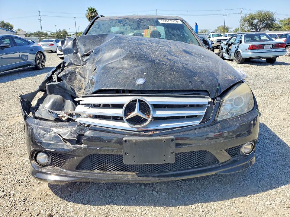 2008 Mercedes-benz C class VIN WDDGF54X78F047395 COPART salvage auction — FRONT END, CA - SALVAGE CERTIFICATE, sold $375 on 2026-07-24 (photo 5)