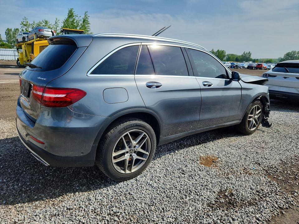 2018 Mercedes-benz Glc VIN WDC0G4KB3JV097128 COPART salvage auction — FRONT END, On - Permit Salvage, sold $7,300 on 2026-08-20 (photo 3)