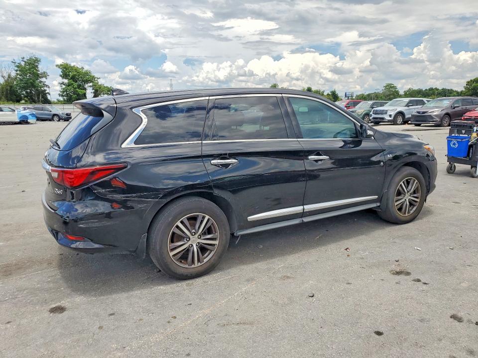 2019 Infiniti Qx60 VIN 5N1DL0MN8KC555886 COPART salvage auction — FRONT END, Fl - Certificate Of Title (P), sold $2,950 on 2026-07-21 (photo 3)