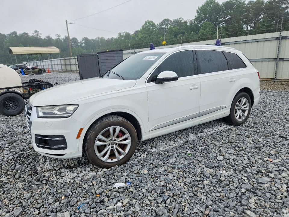 2017 Audi Q7 VIN WA1LAAF71HD012970 COPART salvage auction — FRONT END, Ga - Certificate Of Title, sold $4,450 on 2026-08-01 (photo 1)