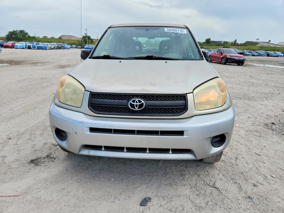 2004 Toyota Rav 4 VIN JTEGD20V140039384 COPART salvage auction — REAR END, FL - CERT OF TITLE SLVG REBUILDABLE, sold $500 on 2026-07-28 (photo 5)