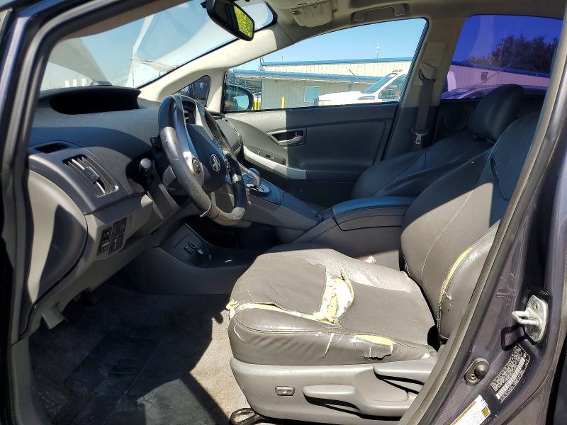 2010 Toyota Prius VIN JTDKN3DU3A0110759 COPART salvage auction — FRONT END, CA - DIS/DLR/EXP ONLY LIEN PAPERS, sold $500 on 2026-07-07 (photo 7)