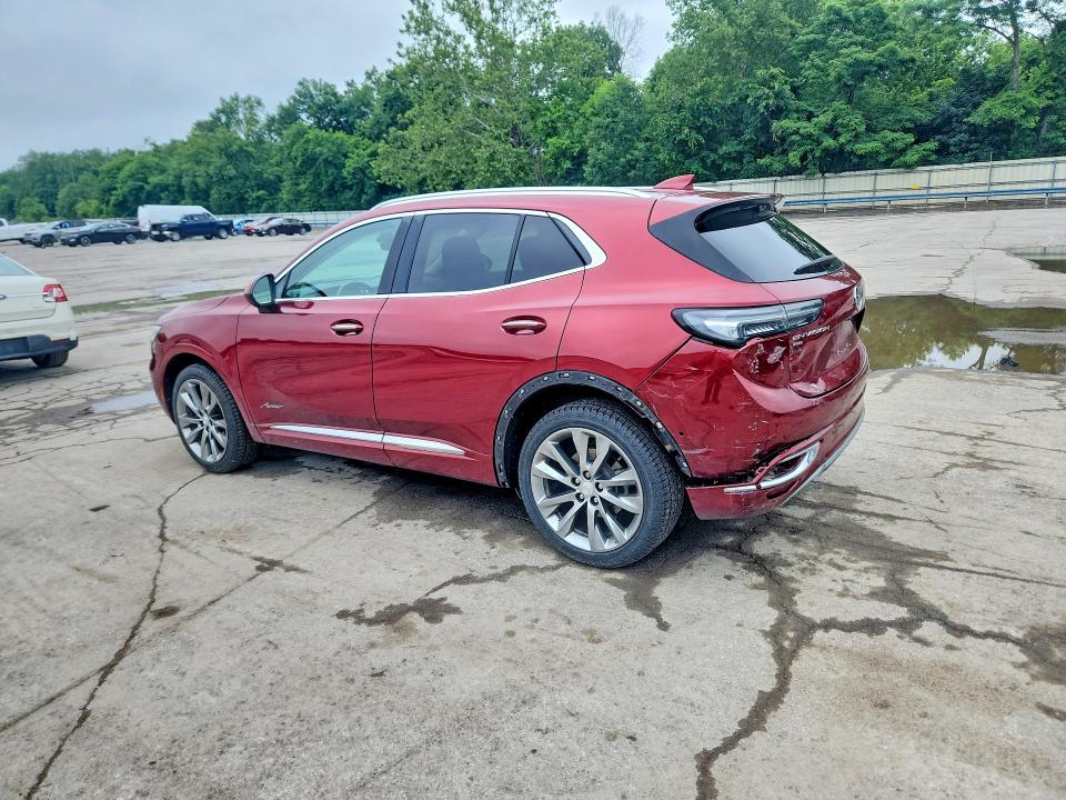 2021 Buick Envision VIN LRBFZSR40MD190008 COPART salvage auction — SIDE, Pa - Certificate Of Salvage, sold $7,800 on 2026-07-16 (photo 2)