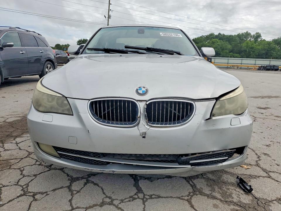 2010 BMW 5 series VIN WBANU5C55AC129105 COPART salvage auction — FRONT END, Tn - Salvage Certificate, sold $275 on 2026-07-06 (photo 5)