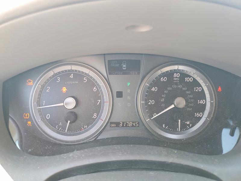 2009 Lexus Es 350 VIN JTHBJ46G792329280 COPART salvage auction — FRONT END, TX - SALVAGE VEHICLE TITLE (P), sold $1,000 on 2026-07-09 (photo 9)