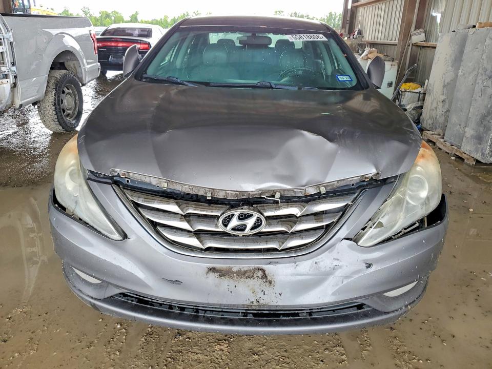 2011 Hyundai Sonata VIN 5NPEC4ACXBH019318 COPART salvage auction — FRONT END, Tx - Salvage Vehicle Title, sold $700 on 2026-07-17 (photo 5)