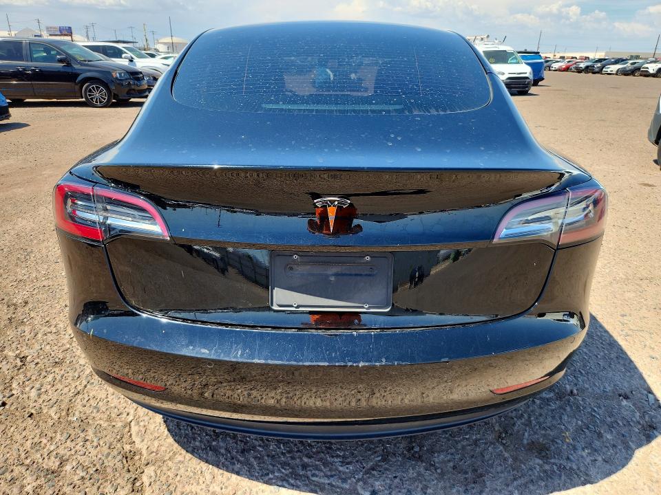 2022 Tesla Model 3 VIN 5YJ3E1EA2NF186266 COPART salvage auction — MECHANICAL, Tn - Certificate Of Title, sold $5,000 on 2026-08-03 (photo 6)
