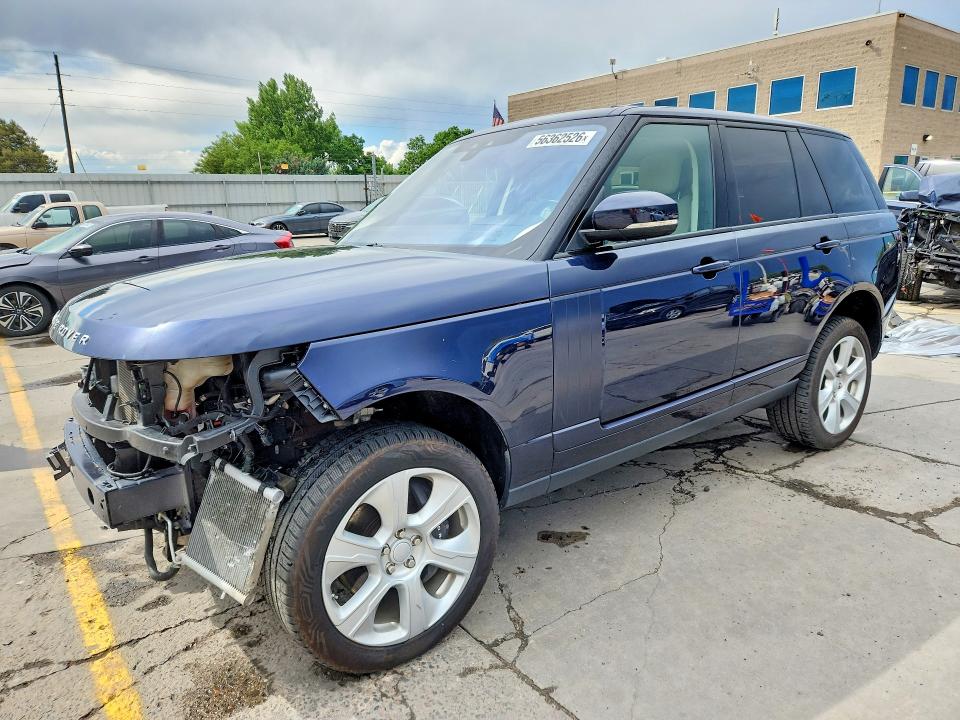 2018 Land rover RANGE ROVER VIN SALGS2RE9JA501024 COPART salvage auction — FRONT END, Co - Salvage Title, sold $12,800 on 2026-07-13 (photo 1)