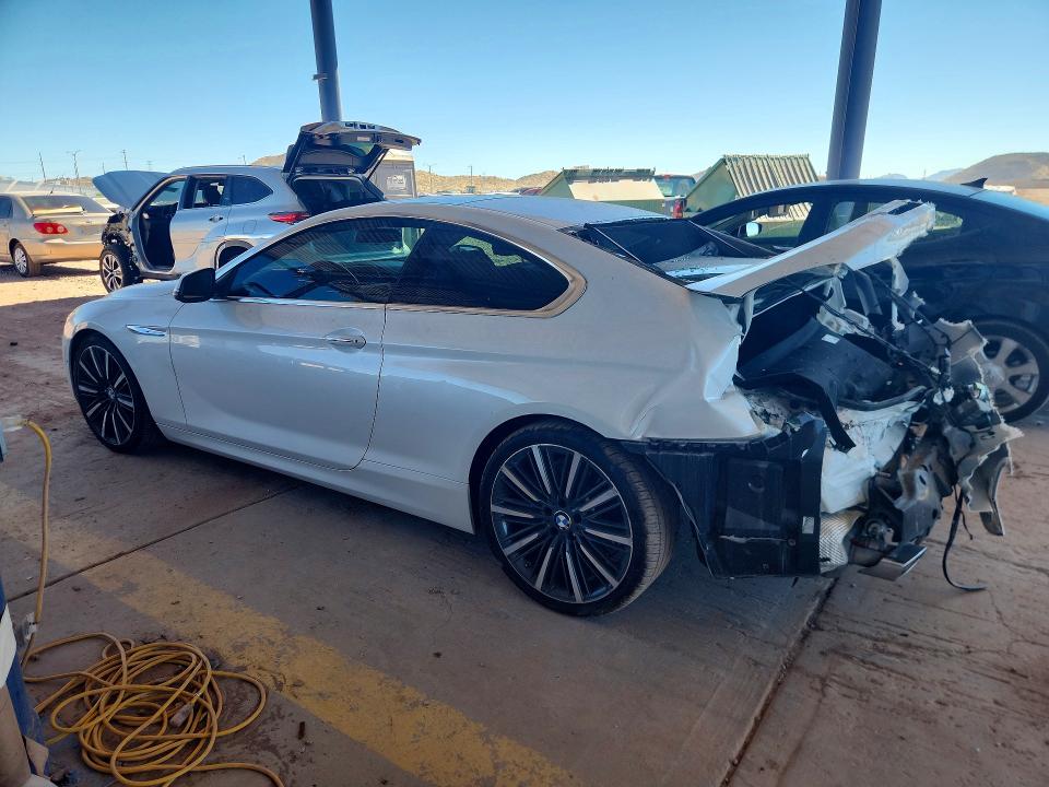 2017 BMW 6er VIN WBA6H5C5XHGJ88257 COPART salvage auction — REAR END, Az - Cert Of Title - Salvage, sold $375 on 2026-07-28 (photo 2)