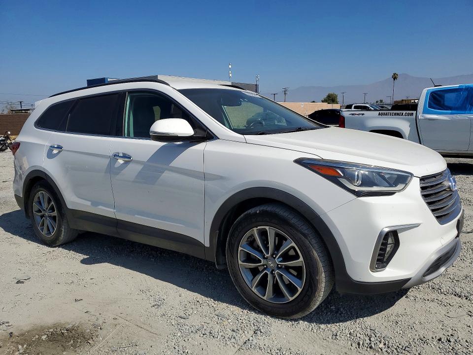 2017 Hyundai VIN KM8SN4HF7HU251074 COPART salvage auction — MECHANICAL, Ca - Salvage Certificate, sold $2,500 on 2026-07-29 (photo 4)