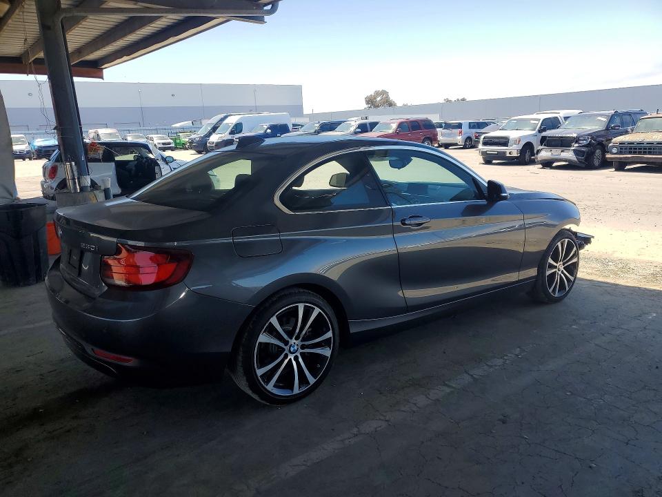 2020 BMW 2 series VIN WBA2J1C08L7E62261 COPART salvage auction — FRONT END, CA - SALVAGE CERTIFICATE, sold $4,250 on 2026-07-09 (photo 3)