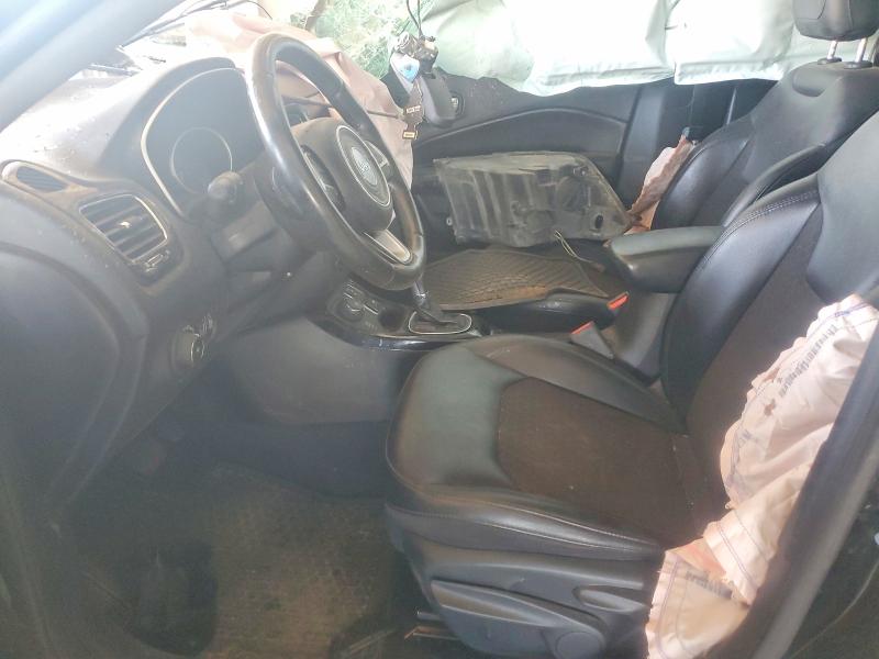 2020 Jeep Compass VIN 3C4NJDBB7LT251680 COPART salvage auction — ROLLOVER, Tx - Salvage Vehicle Title, sold $850 on 2026-07-10 (photo 7)