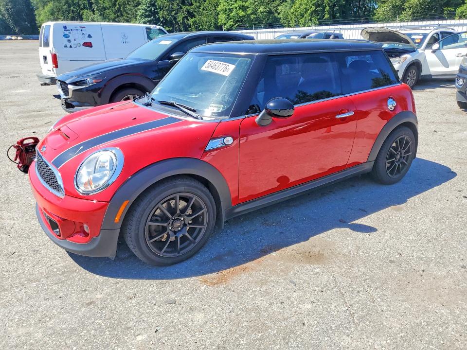 2012 Mini Cooper VIN WMWSV3C51CT385667 COPART salvage auction — FRONT END, Wa - Cert Of Ownership-Rebuilt, sold $525 on 2026-07-03 (photo 1)