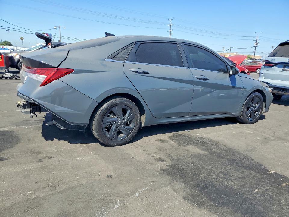 2024 Hyundai Elantra VIN KMHLN4DJ4RU105988 COPART salvage auction — REAR END, Ca - Salvage Certificate, sold $6,600 on 2026-07-20 (photo 3)
