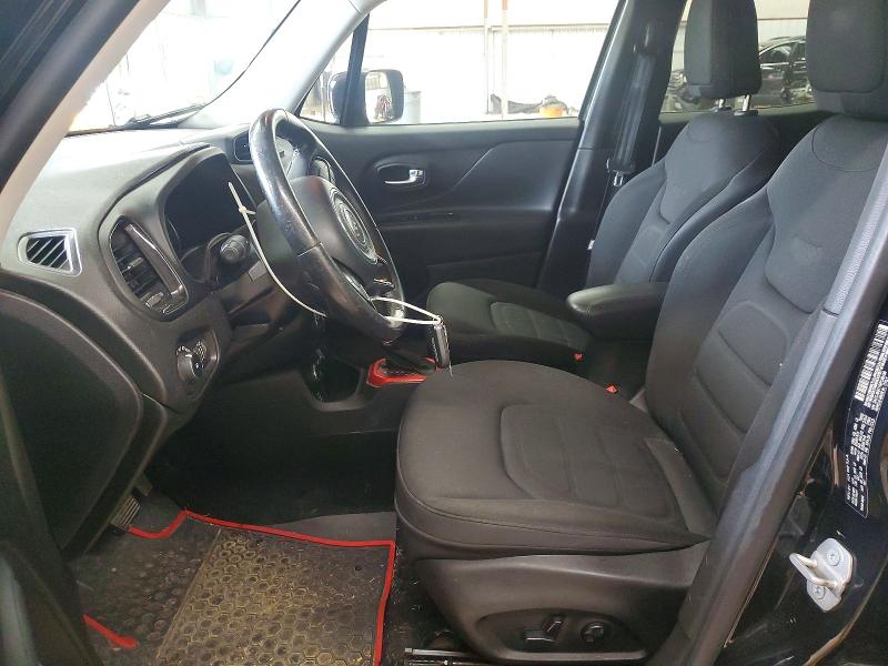 2016 Jeep Renegade VIN ZACCJBBT1GPC89195 COPART salvage auction — FRONT END, Nc - Salvage Certificate Of Title, sold $175 on 2026-08-19 (photo 7)
