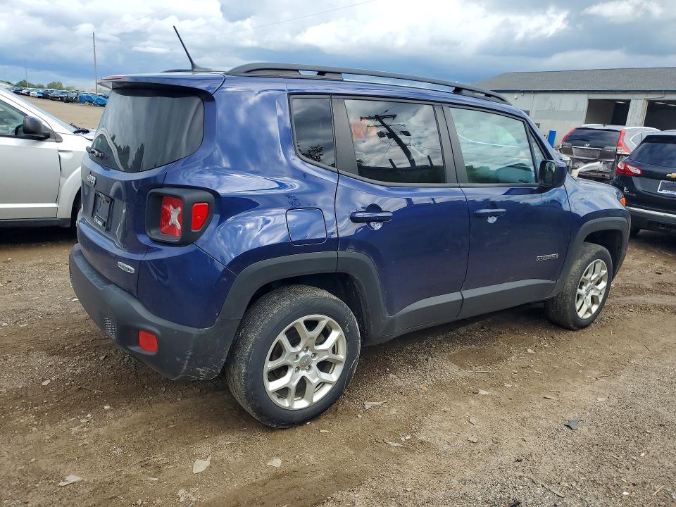 2017 Jeep VIN ZACCJBBB8HPE44690 COPART salvage auction — FRONT END, Mi - Certificate Of Title, sold $800 on 2026-07-15 (photo 3)