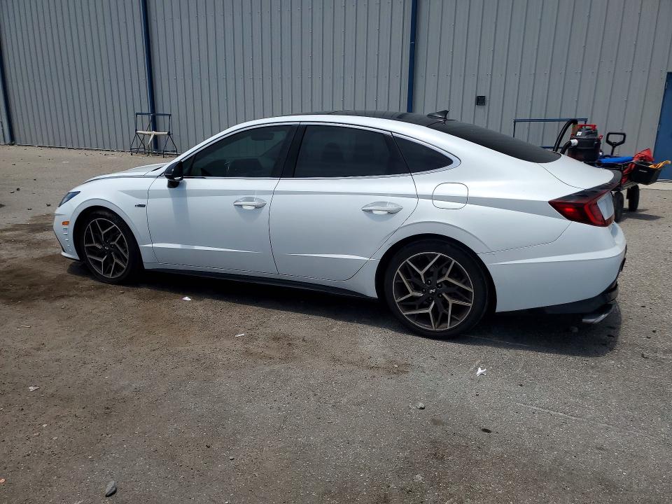2021 Hyundai Sonata VIN 5NPEK4JC7MH106499 COPART salvage auction — REAR END, Fl - Certificate Of Destruction, sold $6,800 on 2026-07-27 (photo 2)
