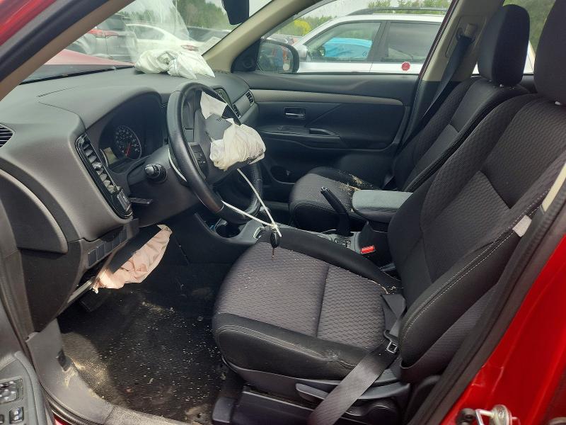 2015 Mitsubishi Outlander VIN JA4AZ2A3XFZ601915 COPART salvage auction — FRONT END, On - Permit Salvage, sold $200 on 2026-07-14 (photo 7)