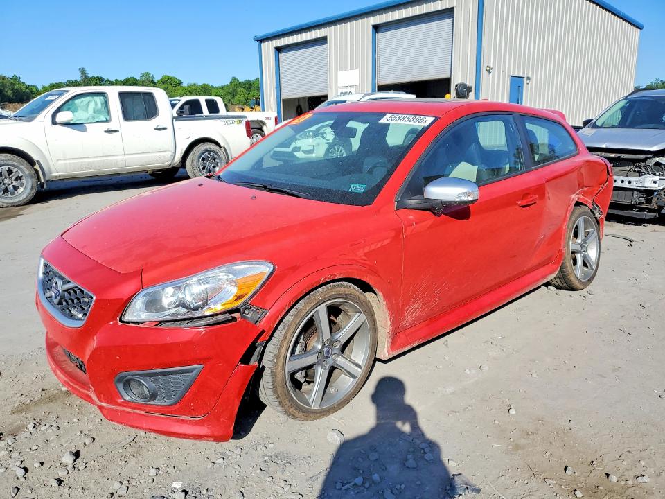 2011 Volvo C30 VIN YV1672MK9B2244258 COPART salvage auction — REAR END, PA - CERT OF SALV-R=RECONSTRUCTED, sold $1,350 on 2026-07-22 (photo 1)