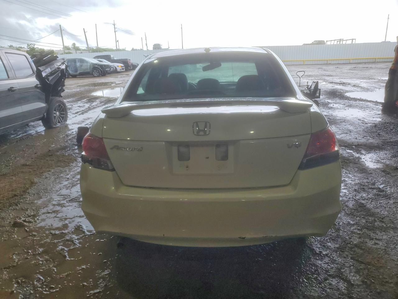 2008 Honda Accord VIN 1HGCP36808A039363 COPART salvage auction — Front End, TX - CERTIFICATE OF TITLE, sold $400 on 2026-07-02 (photo 6)