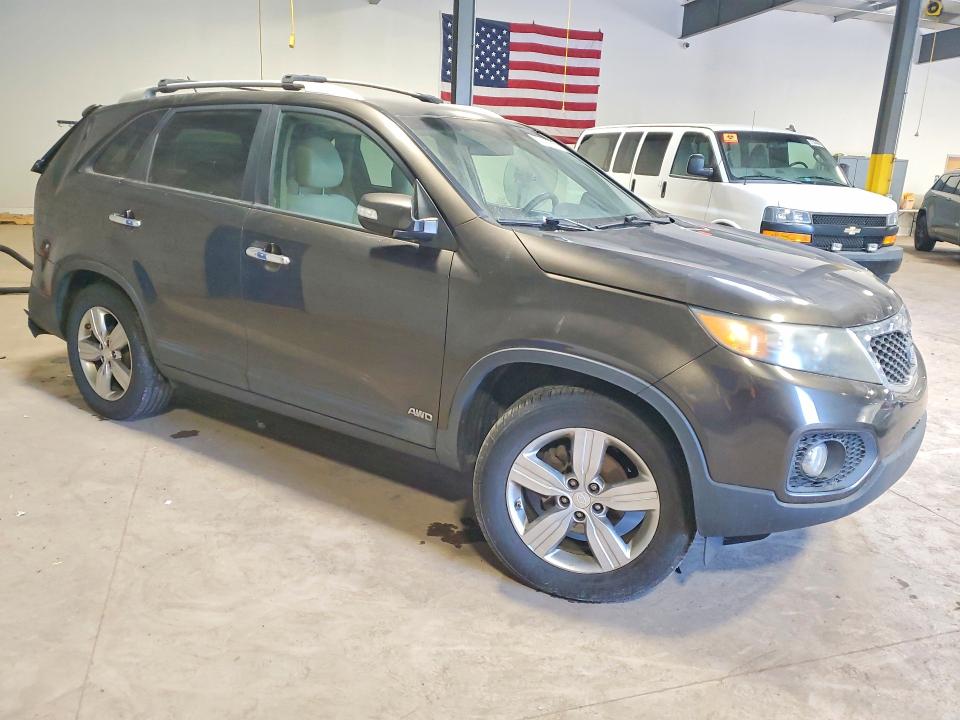 2012 Kia Sorento VIN 5XYKUCA6XCG219340 COPART salvage auction — REAR END, Pa - Certificate Of Salvage, sold $900 on 2026-07-13 (photo 4)