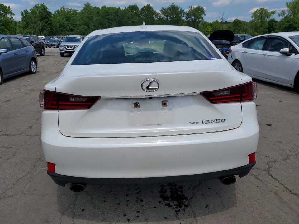 2014 Lexus Is VIN JTHCF1D25E5002087 COPART salvage auction — FRONT END, Ny - Mv-907A Salvage Certificate, sold $1,050 on 2026-07-07 (photo 6)