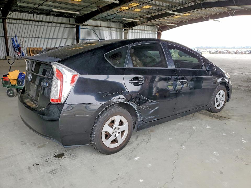 2012 Toyota Prius VIN JTDKN3DU7C1541022 COPART salvage auction — SIDE, CA - SALVAGE CERTIFICATE, sold $925 on 2026-07-16 (photo 3)