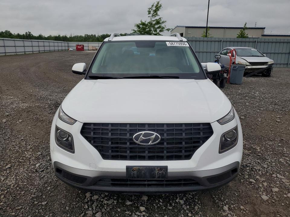 2020 Hyundai Venue VIN KMHRC8A33LU040376 COPART salvage auction — REAR END, ON - PERMIT SALVAGE, sold $2,700 on 2026-07-28 (photo 5)