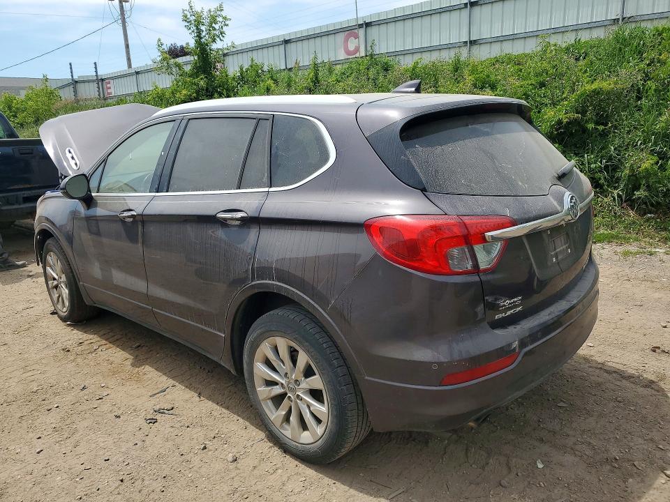 2017 Buick Envision VIN LRBFXBSA8HD223347 COPART salvage auction — FRONT END, Mi - Certificate Of Title, sold $1,500 on 2026-07-08 (photo 2)