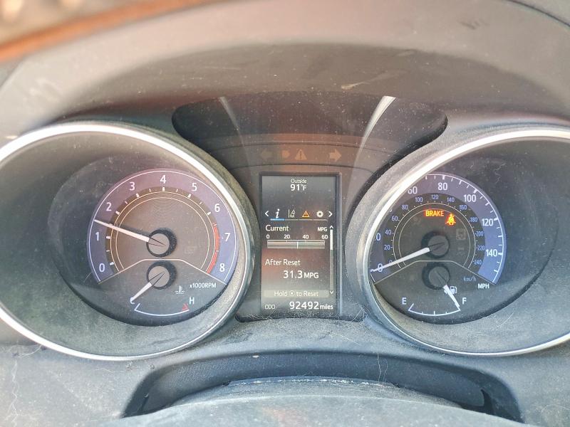 2018 Toyota Corolla VIN JTNKARJE2JJ571419 COPART salvage auction — FRONT END, Nc - Salvage Certificate Of Title, sold $3,350 on 2026-07-16 (photo 9)