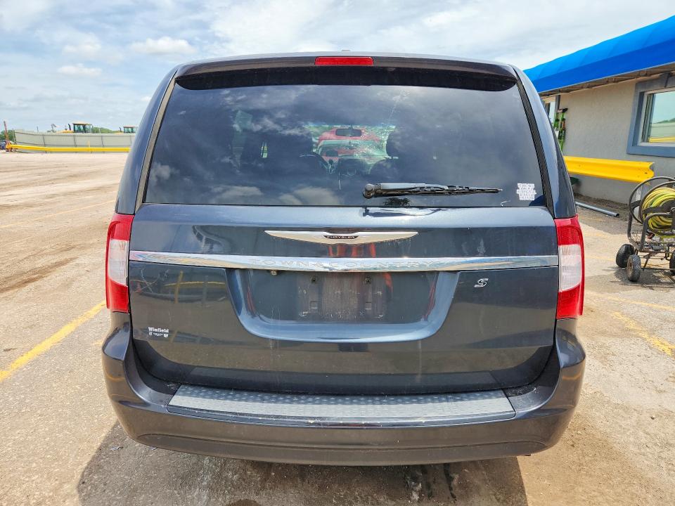 2014 Chrysler Voyager VIN 2C4RC1HG8ER258835 COPART salvage auction — FRONT END, Ks - Cert Of Title-Salvage, sold $875 on 2026-07-22 (photo 6)