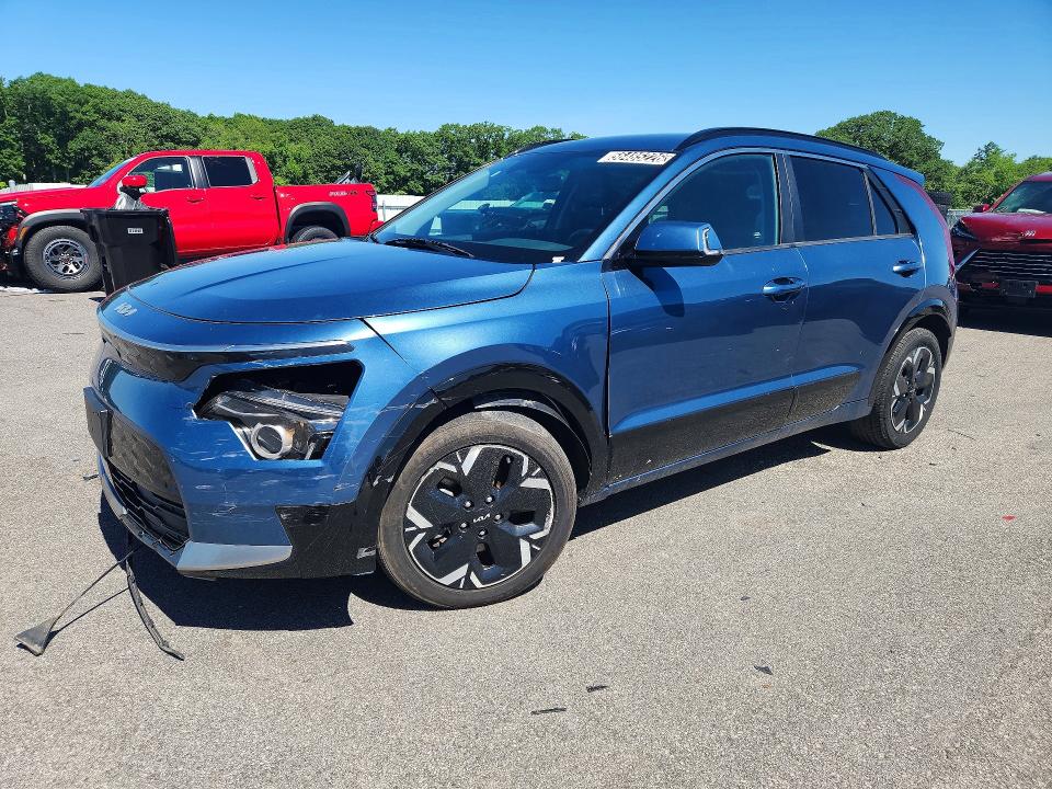 2023 Kia Niro VIN KNDCR3L1XP5059577 COPART salvage auction — FRONT END, VA - CERT OF TITLE - SALVAGE, sold $9,000 on 2026-07-06 (photo 1)