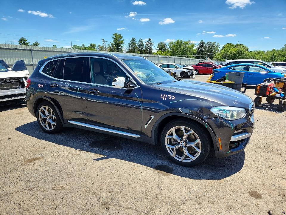 2021 BMW X3 VIN 5UXTS1C0XM9H46404 COPART salvage auction — FRONT END, PA - CERTIFICATE OF SALVAGE, sold $5,400 on 2026-07-21 (photo 4)
