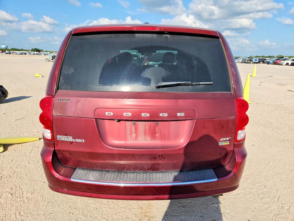 2018 Dodge Caravan VIN 2C4RDGEG8JR195461 COPART salvage auction — FRONT END, Tx - Salvage Vehicle Title, sold $1,700 on 2026-07-09 (photo 6)