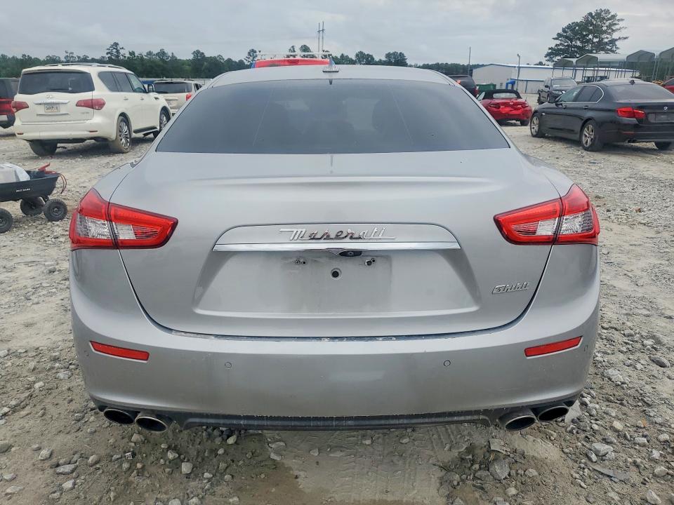 2017 Maserati Ghibli VIN ZAM57XSL1H1198896 COPART salvage auction — MINOR DENT/SCRATCHES, Ga - Certificate Of Title, sold $3,250 on 2026-07-13 (photo 6)