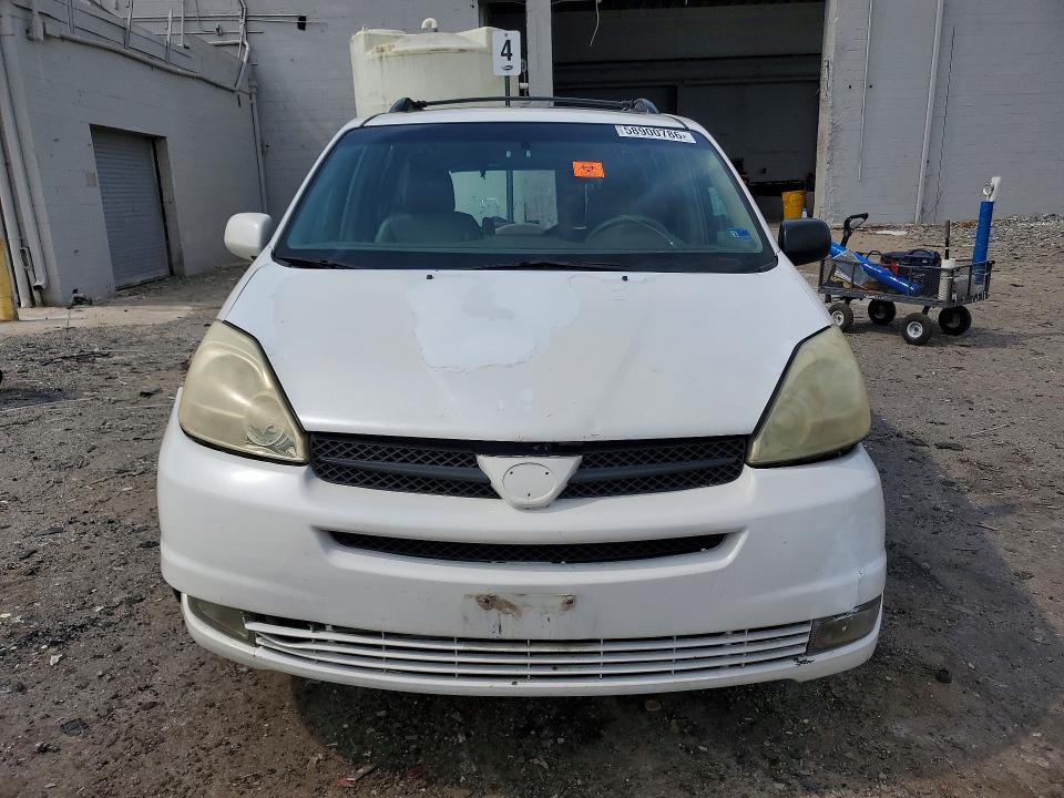 2005 Toyota Sienna VIN 5TDZA22C95S281596 COPART salvage auction — REAR END, Va - Cert Of Title - Salvage, sold $525 on 2026-07-22 (photo 5)