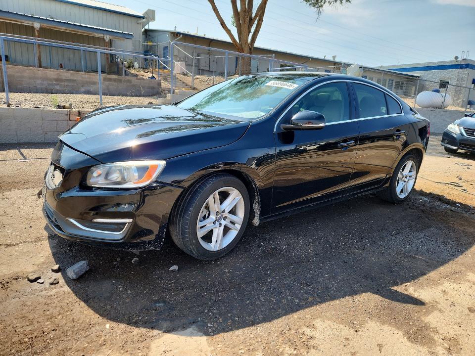 2015 Volvo S60 VIN YV140MFK0F1356687 COPART salvage auction — FRONT END, Nm - Cert Of Title-Salvage, sold $475 on 2026-08-06 (photo 1)
