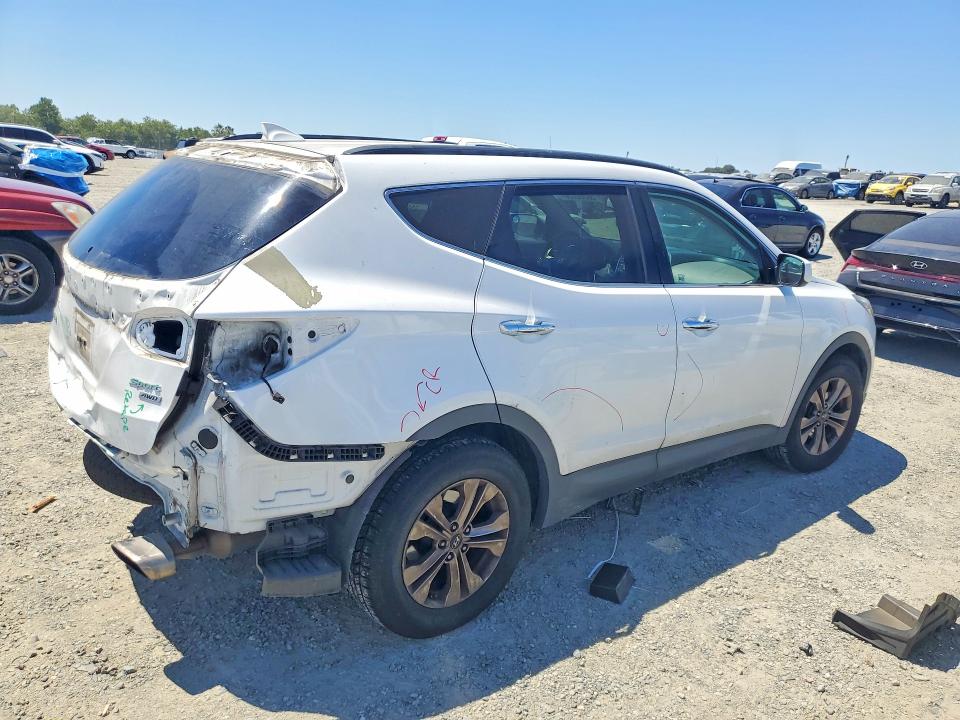 2014 Hyundai VIN 5XYZUDLB5EG127652 COPART salvage auction — REAR END, Ca - Salvage Certificate, sold $1,200 on 2026-07-02 (photo 3)